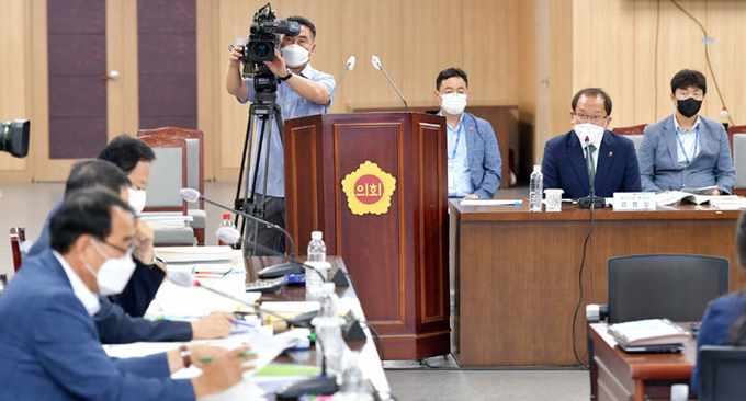 18일 열린 강병삼 제주시장 후보자 인사청문회