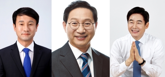 왼쪽부터 민주당 한병도, 김성주 의원. 국민의힘 이용호 의원.