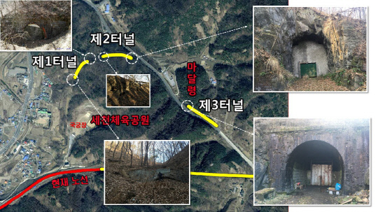 증약터널도(위치도). 사진=대전시 제공