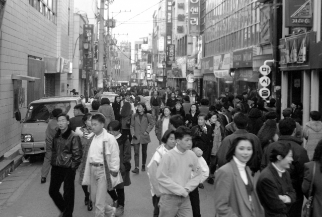 1978년 창동거리./라상호 창동갤러리 관장/