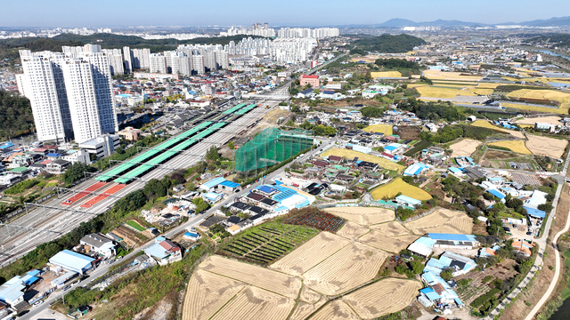 공공지원 민간임대 주택 건설이 추진되고 있는 전주 역세권 개발 부지./사진=오세림 기자