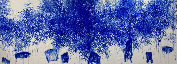 아트페어 ‘유유자적’에서 선보일 김선형 작 ‘garden blue’
