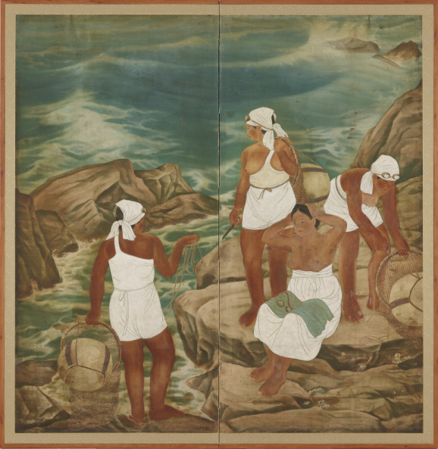 김기창 ‘해녀’(1936). 아모레퍼시픽미술관 소장