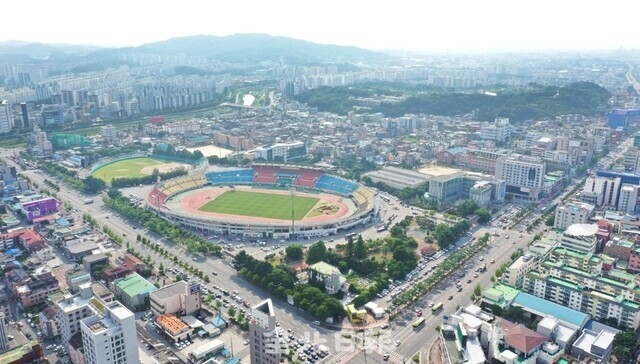전주종합경기장 전경. 전북일보 자료사진.