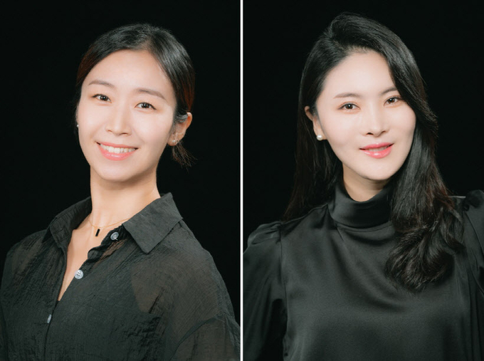 경기도무용단 최은아(왼쪽) 단원과 하나경 단원. /경기도무용단 제공