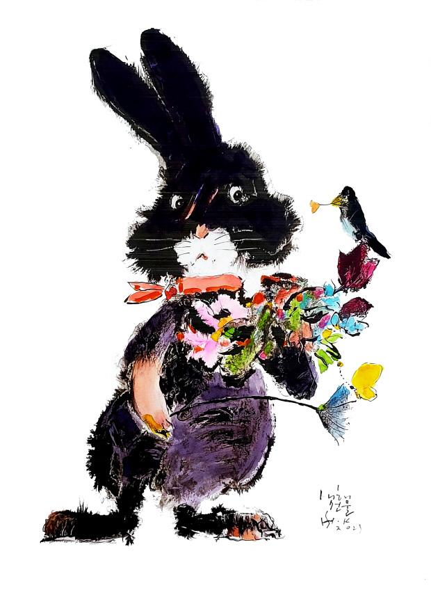 그림=김해성 ▲조선대 미술대학 및 동대학원을 졸업 ▲광주시립미술관 북경창작레지던시 프로그램 1기 ▲조선대학교 평생교육원 전담교수 ▲개인전 24회 ▲그룹전 600여회 참여