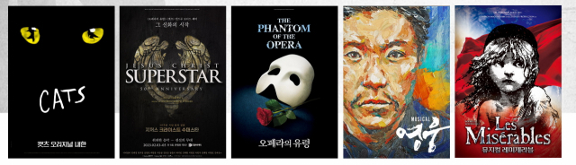 국내 최대 뮤지컬 전용 극장 드림씨어터의 2023년 라인업이 공개됐다. 드림씨어터 제공.