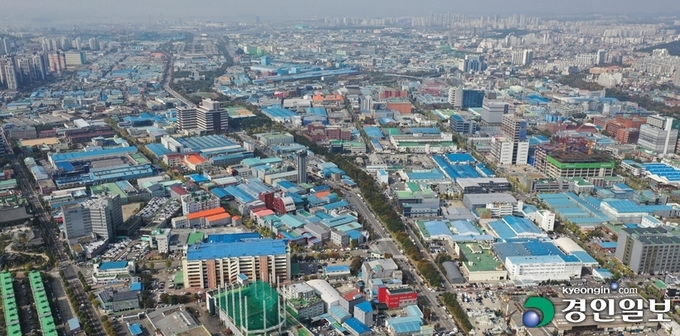 미추홀구 주안산단 전경. /경인일보DB