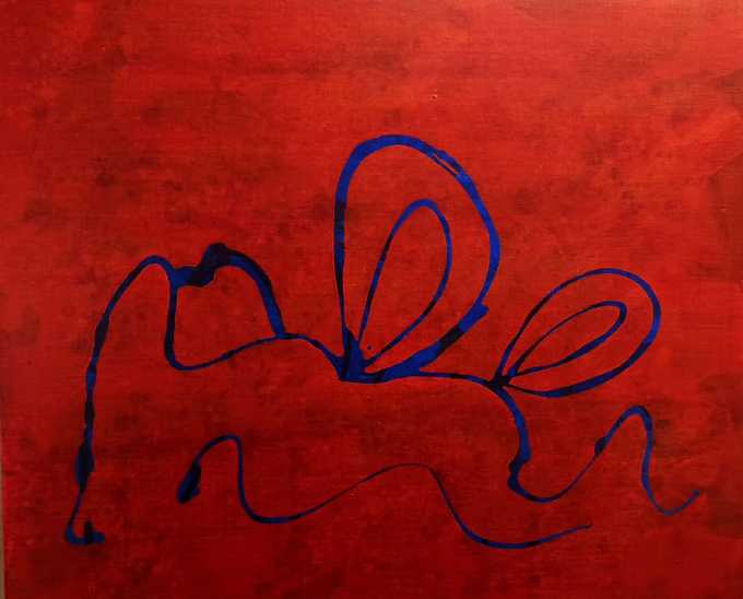 느림 22-7, 60.6×40.9㎝(2022), acrylic on canvas. /밀레 제공