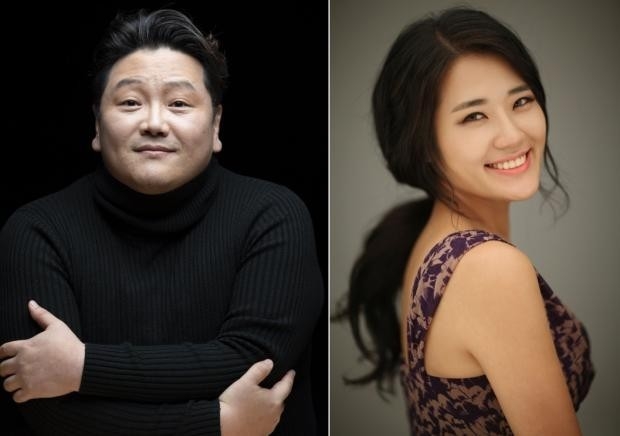 테너 국윤종(왼쪽)과 소프라노 손지혜