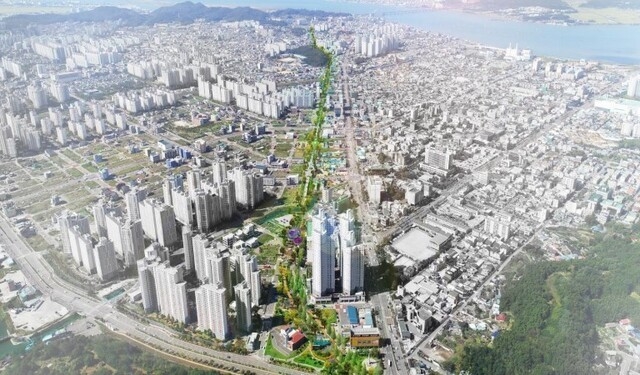철길숲제안서 조감도/사진제공=군산시