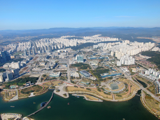 행복도시내 정부세종청사 전경. 사진=행복청 제공
