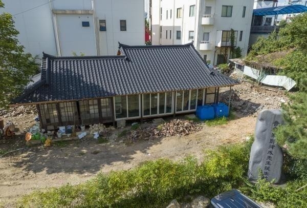 정율성 역사공원 조성사업이 진행 중인 광주 동구 불로동의 정율성 생가. <광주일보 자료사진>