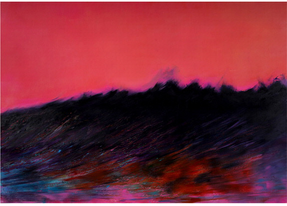 김25 작가가 오는 29일부터 6월 22일까지 부산 스페이스 원지에서 ‘WAVE’를 주제로 전시를 연다. 작품명 ‘Cast a Spell’