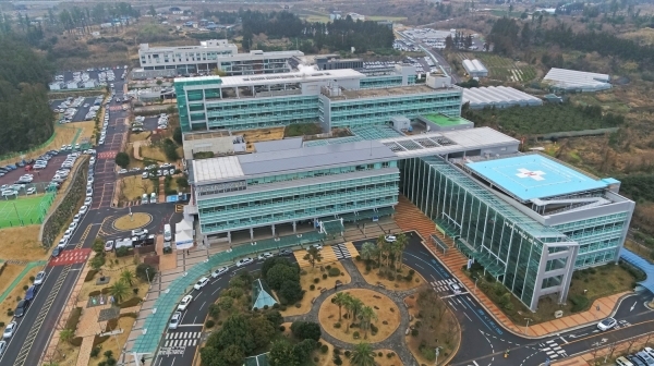 제6기 상급종합병원 지정에 도전하는 제주대학교병원 전경.