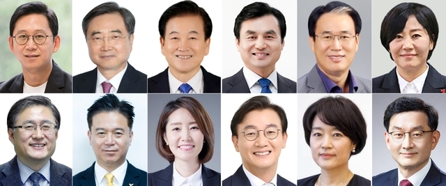 대통령실은 23일 강훈식 대통령비서실장의 브리핑을 통해 이재명 대통령의 장관급 내각 인선을 발표했다. 윗줄 왼쪽부터 배경훈 과학기술정보통신부 장관 후보자, 조현 외교부 장관 후보자, 정동영 통일부 장관 후보자, 권오을 국가보훈부 장관 후보자, 유임된 송미령 농림축산식품부 장관. 아래 줄 왼쪽부터 김성환 환경부 장관 후보자, 김영훈 고용노동부 장관 후보자, 강선우 여성가족부 장관 후보자, 전재수 해양수산부 장관 후보자, 한성숙 중소벤처기업부 장관 후보자, 국무조정실장에 임명된 윤창렬 LG글로벌 전략개발원장. /연합뉴스 제공