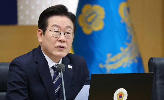 이재명 대통령 정부세종청사 국무회의 주재. 연합뉴스