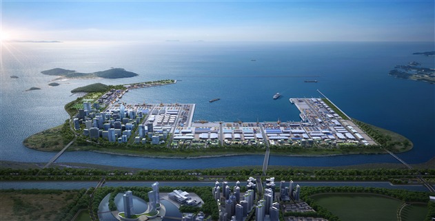 새만금 신항만 조감도/사진=전북도